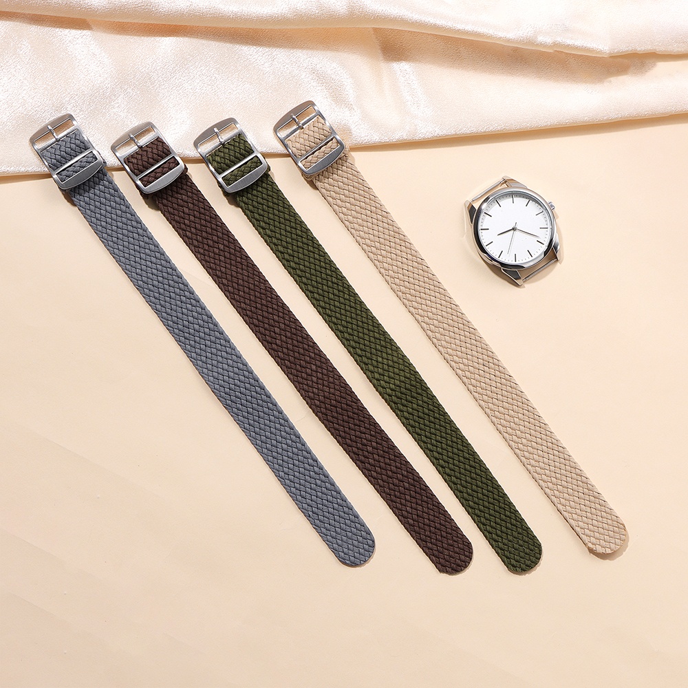 Nylon Woven Canvas Watch Band  - Perlon Strap Woven 评论和价格