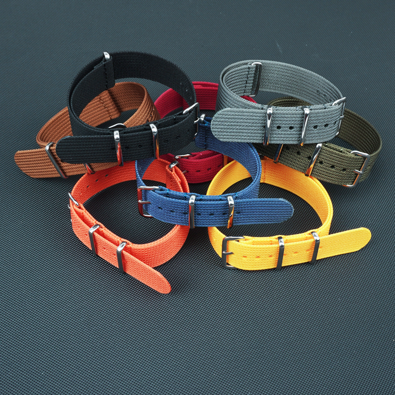 Ribbed Nylon Strap For Seiko M - Nato Strap Nylon 评论和价格