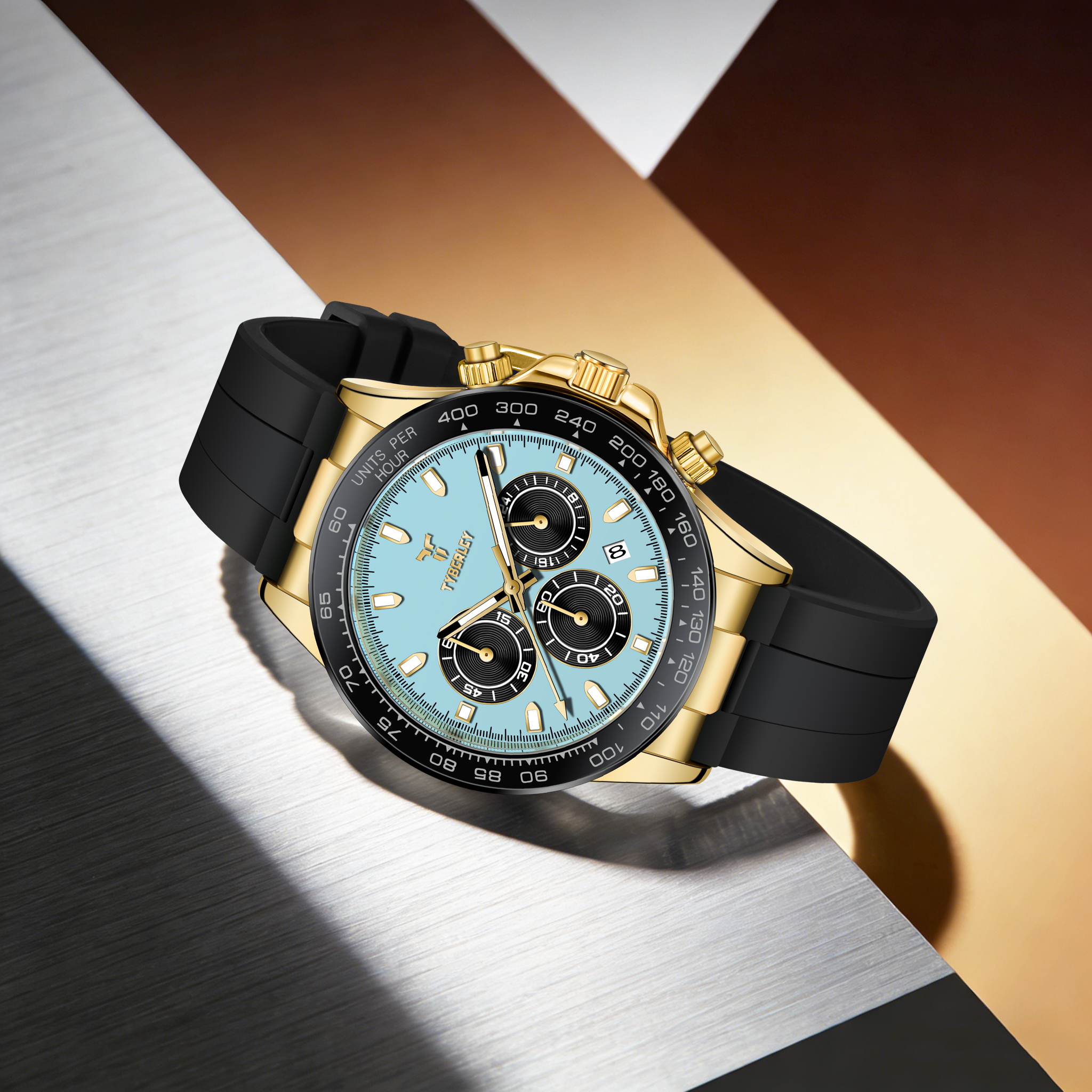 TYBERLEY Sophisticated Eleganc - Rubber Strap Diver 评论和价格