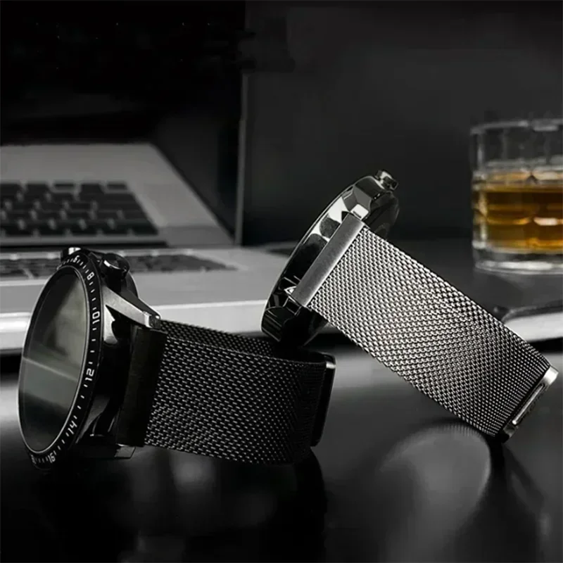 20/22mm Metal Milanese Loop Ba - Milanese Loop Magnetic 评论和价格