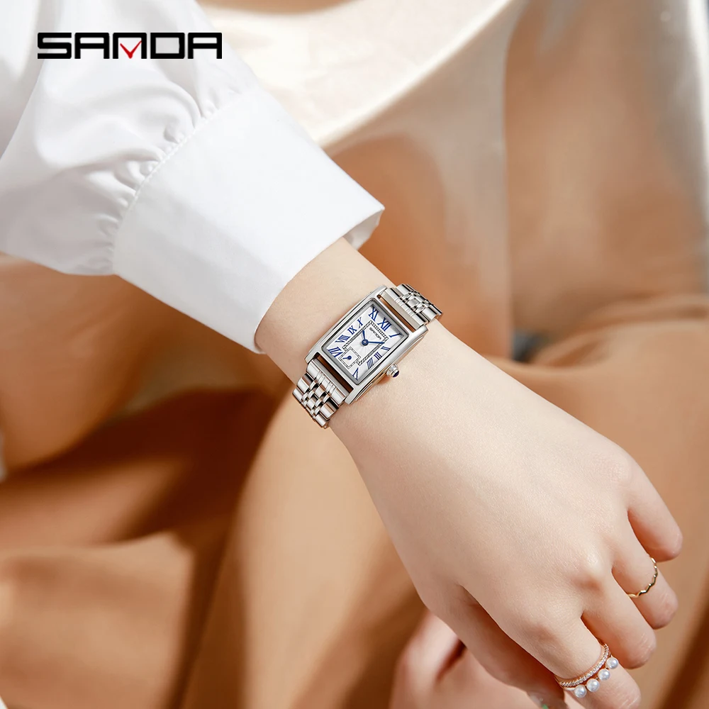 Fashion SANDA 1116 New Elegant - Stainless Bracelet Diver 评论和价格