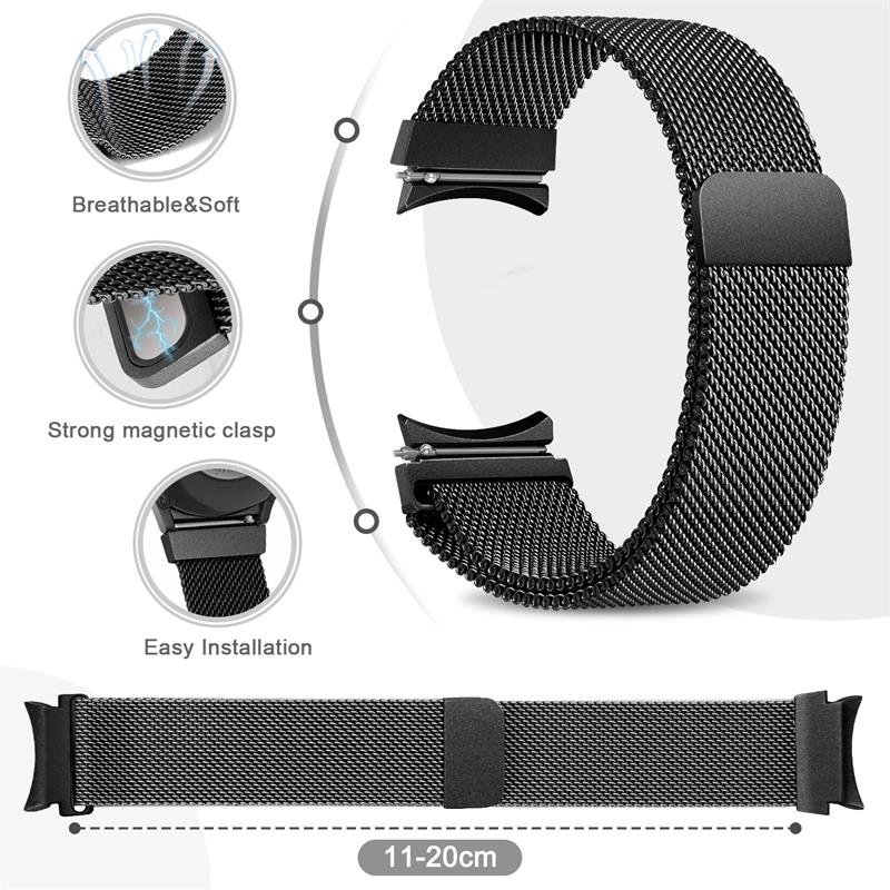 Milanese Loop Strap For Samsun - Milanese Loop Magnetic 评论和价格