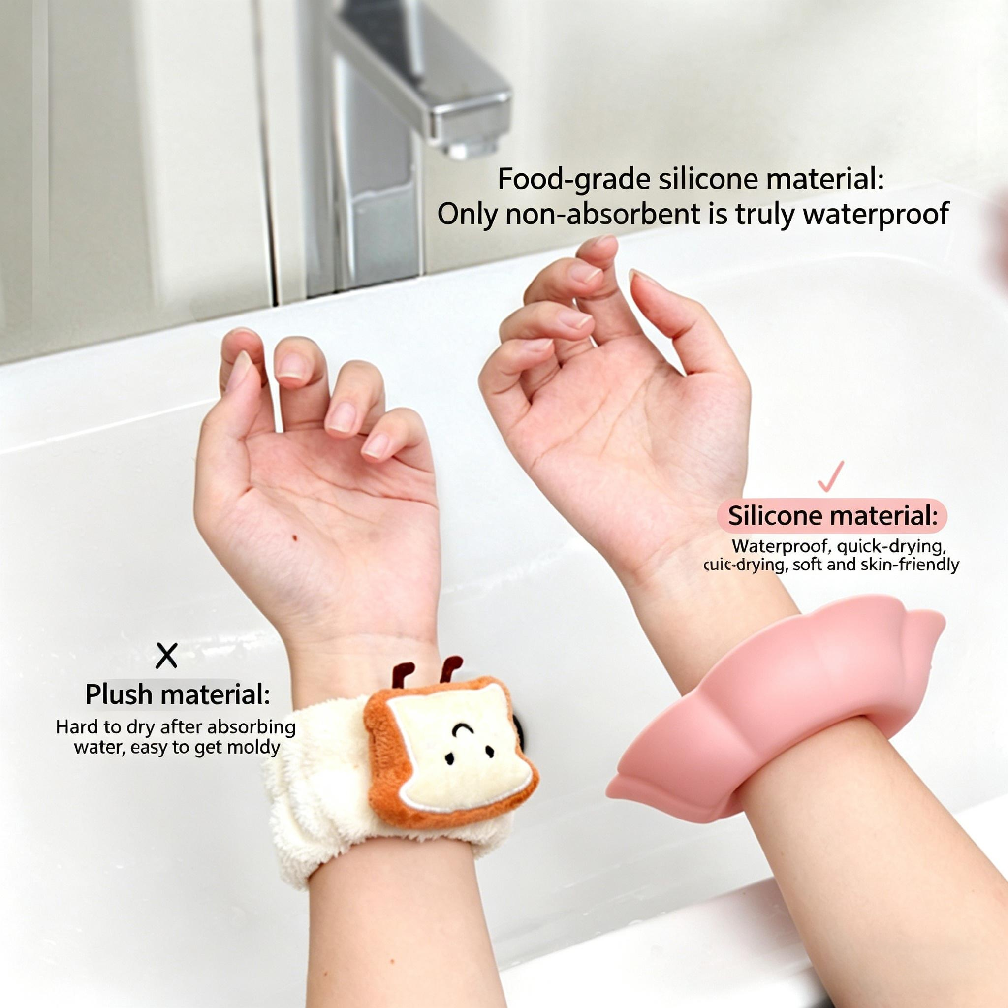 2Pcs Women Silicone Face Wash  - Silicone Band Women 评论和价格