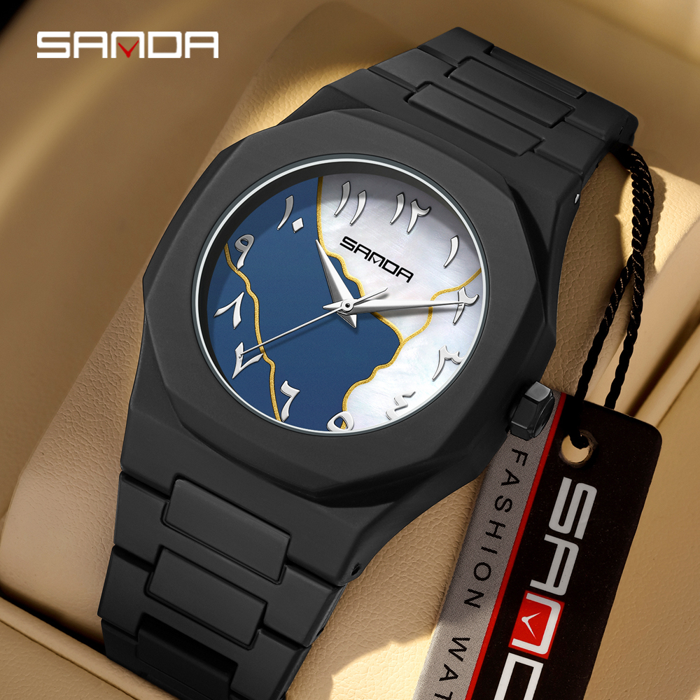 2025 SANDA Fashion Men's and W - Rubber Strap Diver 评论和价格