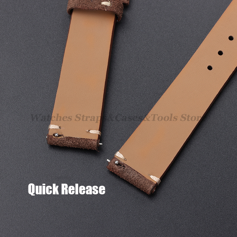 Vintage Genuine Suede Leather  - Suede Strap Watch 评论和价格