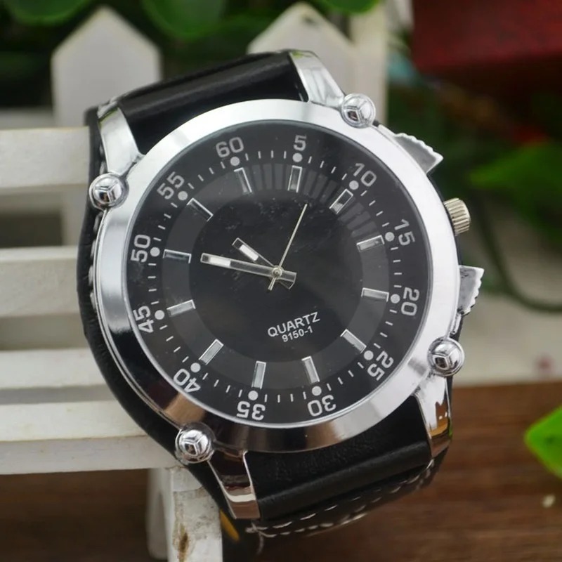 Fashion Brand Luxury Wristwatc - Leather Watch Band Men 评论和价格