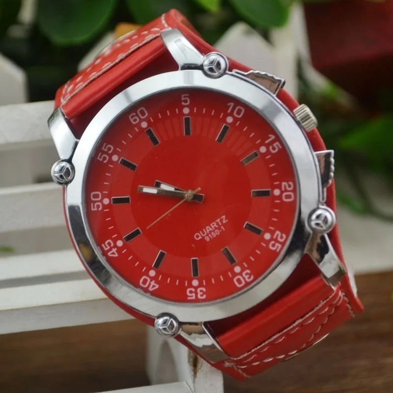 Fashion Brand Luxury Wristwatc - Leather Watch Band Men 评论和价格