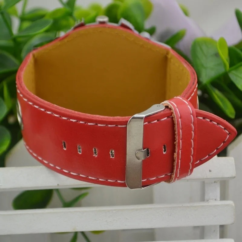 Fashion Brand Luxury Wristwatc - Leather Watch Band Men 评论和价格