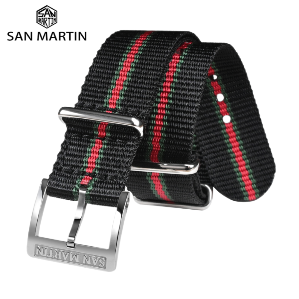 San Martin 20mm Rugged Woven F - Tropic Strap Vintage 评论和价格