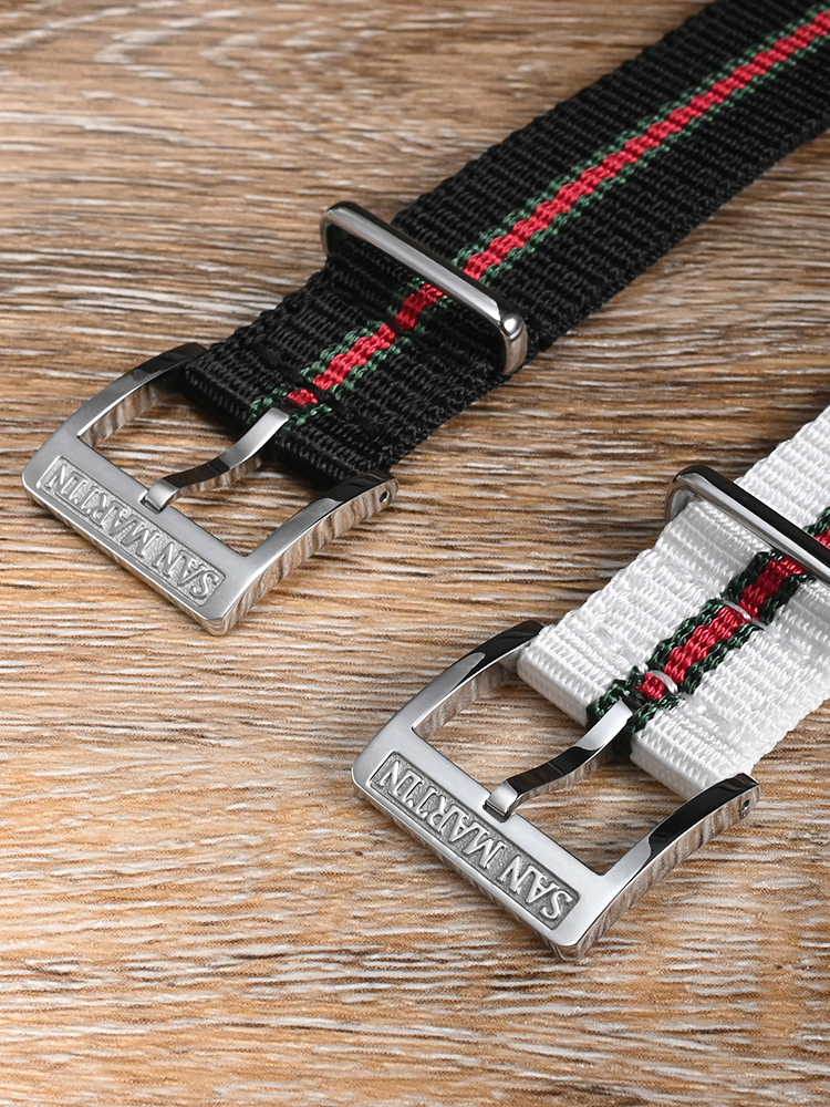 San Martin 20mm Rugged Woven F - Tropic Strap Vintage 评论和价格