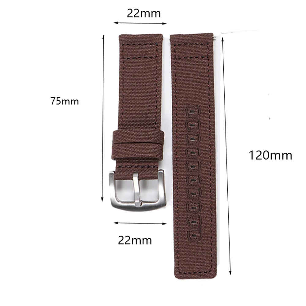 18mm 20mm Nylon Woven Canvas W - Perlon Strap Woven 评论和价格