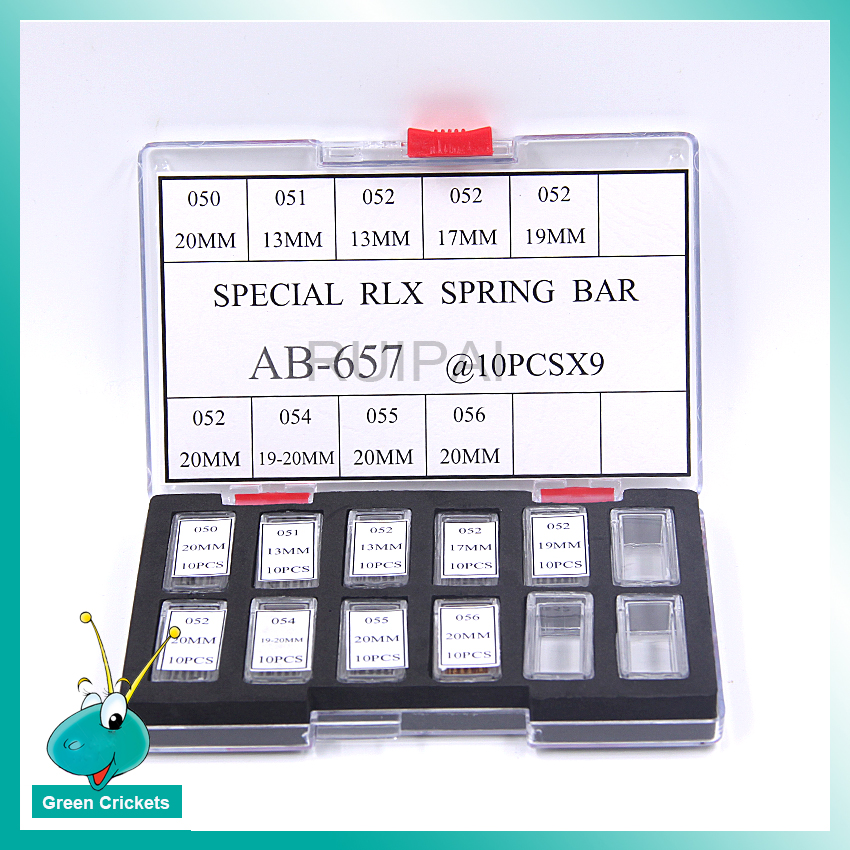 90pcs/box Assort size Watch st - Spring Bar Tool Set 评论和价格