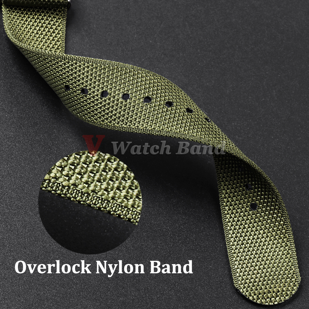 Dense Nylon Strap 20mm 22mm Wo - Perlon Strap Woven 评论和价格